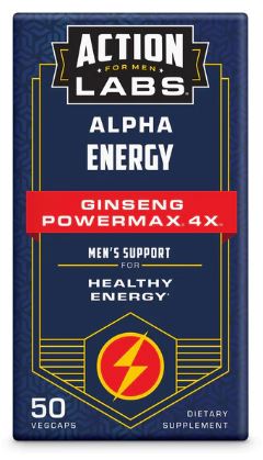 Ginseng PowerMax 4X Capsules by Action Labs