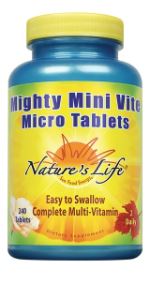 Nature's Life Mighty Mini Vite Tablets