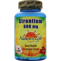Nature's Life Strontium Tablets