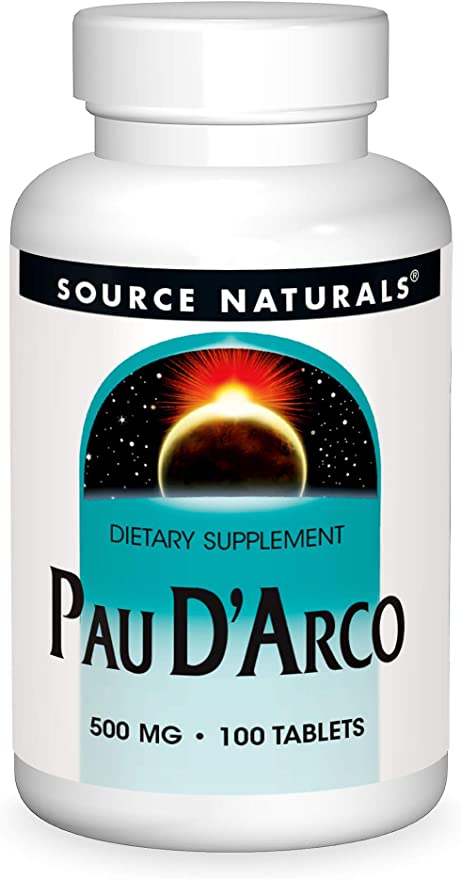 Source Naturals Pau D'Arco 500mg Tablets