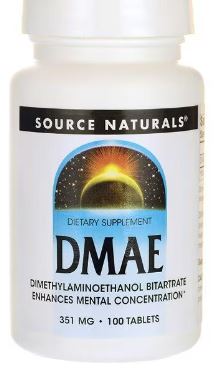 Source Naturals DMAE 351mg Tablets