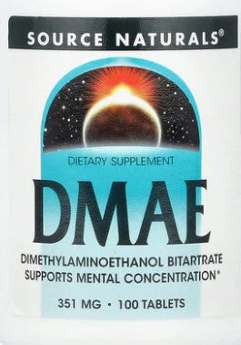 Source Naturals DMAE 351mg Tablets