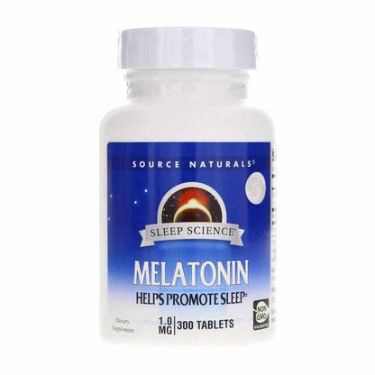 Source Naturals Melatonin 1mg Tablets