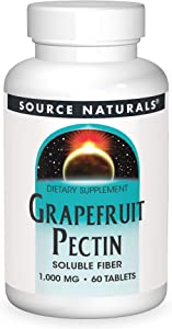 Source Naturals Grapefruit Pectin 1000 mg Tablets