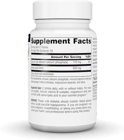 Source Naturals Alpha Lipoic Acid 300mg Capsules
