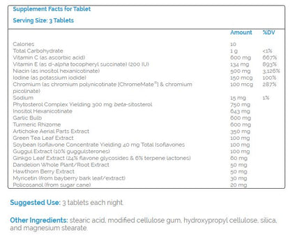 Source Naturals Policosanol Cholesterol Complex Tablets