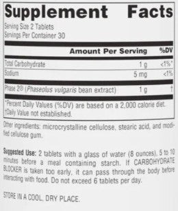 Source Naturals Phase 2 Carb Blocker Tablets