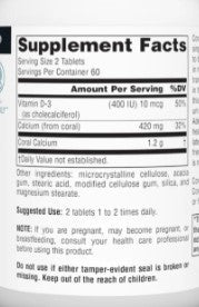 Source Naturals Coral Calcium Tablets