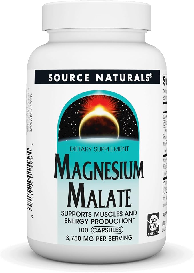 Source Naturals Magnesium Malate Capsules