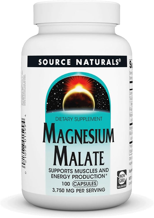 Source Naturals Magnesium Malate Capsules