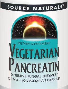 Source Naturals Vegetable Pancreatin Capsules
