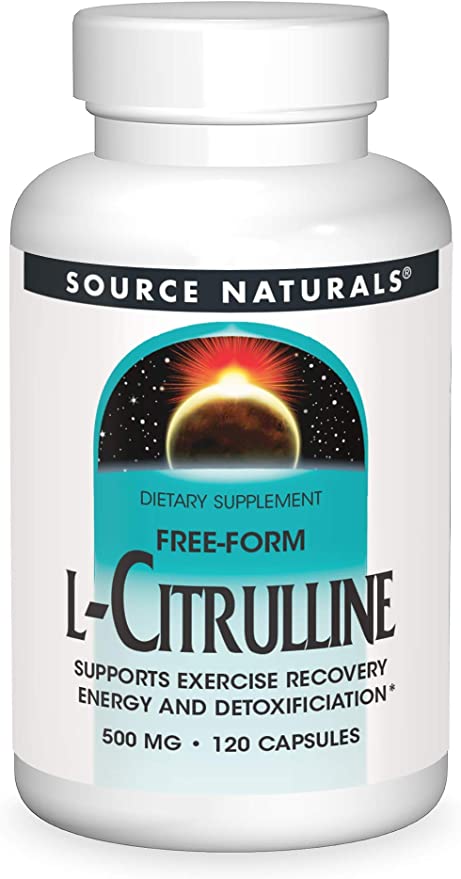 Source Naturals L-Citrulline 500mg Capsules