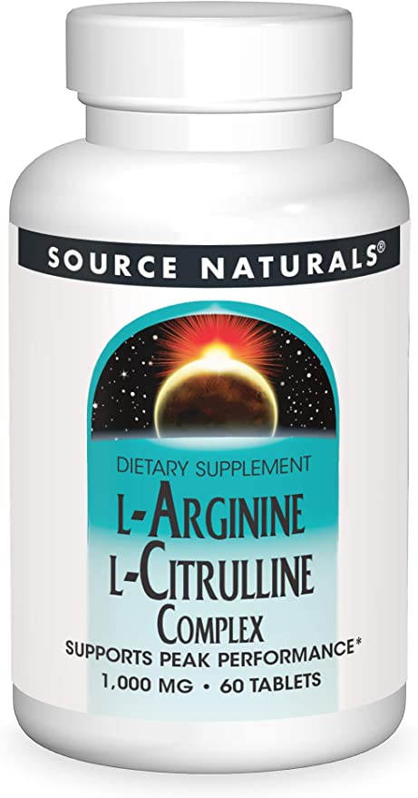 Source Naturals L-Arginine & L-Citrulline Complex Tablets