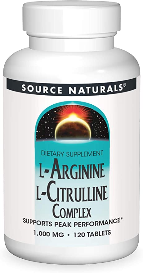Source Naturals L-Arginine & L-Citrulline Complex Tablets
