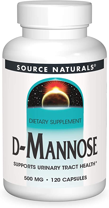 Source Naturals D-Mannose 500mg Capsules