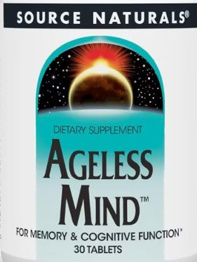 Ageless Mind Tablets by Source Naturals