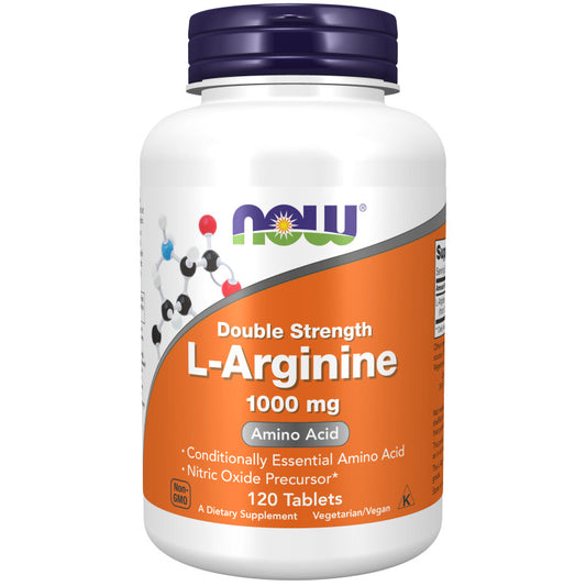 L-Arginine 1,000mg 120tabs by Now