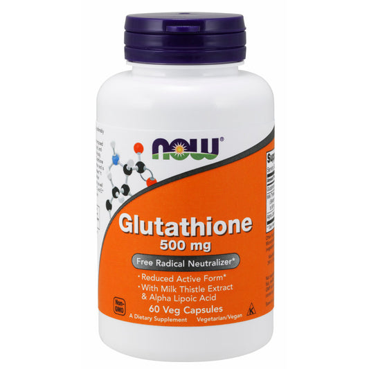 Glutathione 500mg 60VegCaps by Now