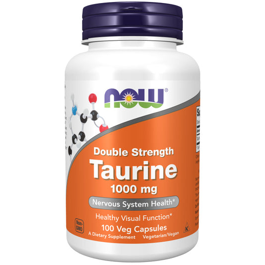 Taurine 1,000mg 100VegCaps by Now