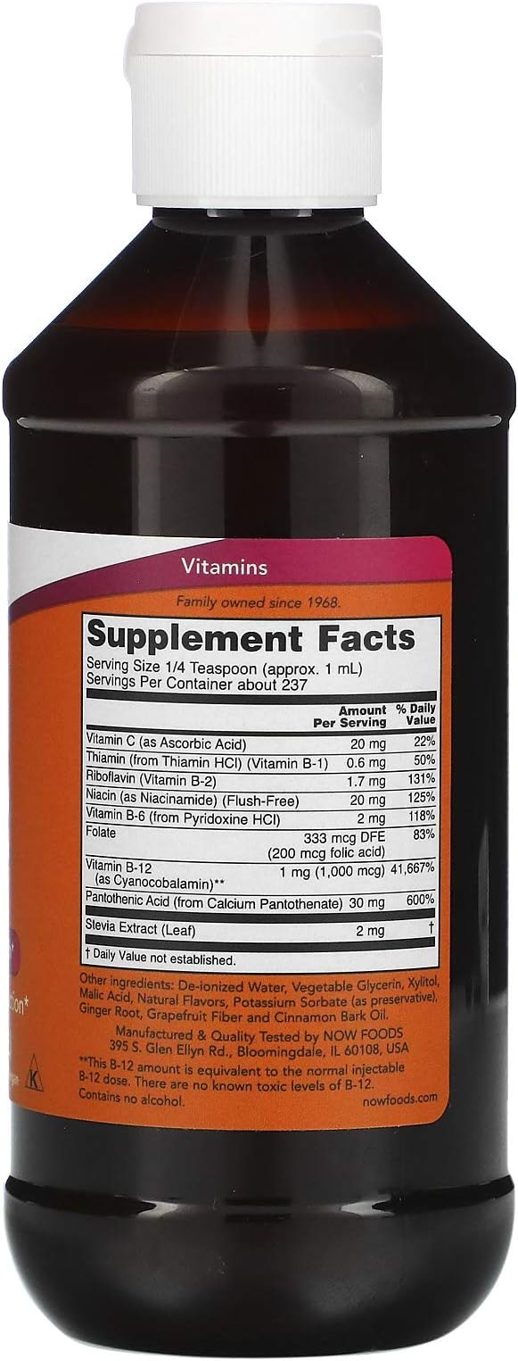 Liquid B-12 B Complex 8oz by Now
