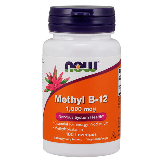 Methyl B-12 1,000mcg 100 Lozenges by Now
