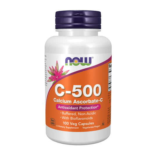 C-500 Calcium Ascorbate 100VegCaps by Now