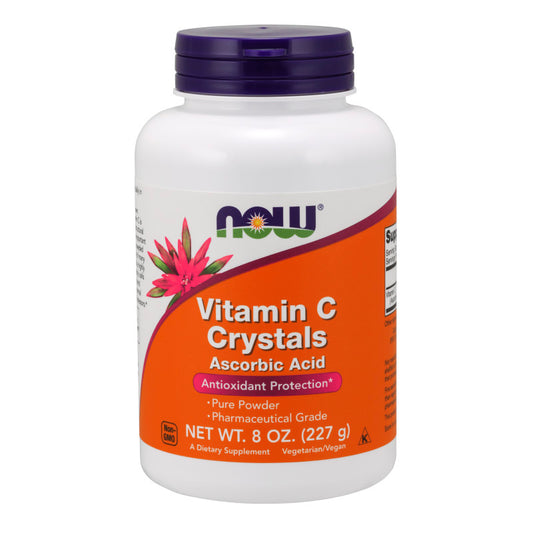 Vitamin C Crystals Ascorbic Acid Powder 8oz by Now