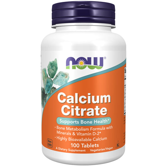 Calcium Citrate 100tabs by Now