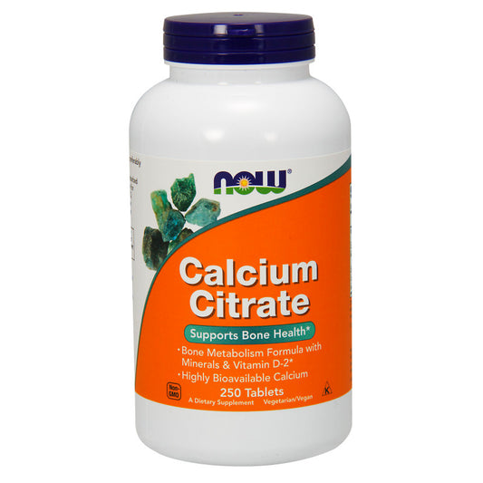 Calcium Citrate 250tabs by Now