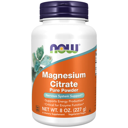 Magnesium Citrate Powder 8oz by Now