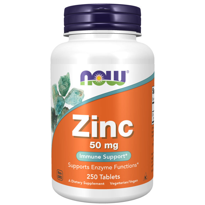 Zinc Gluconate 50mg 250tabs by Now