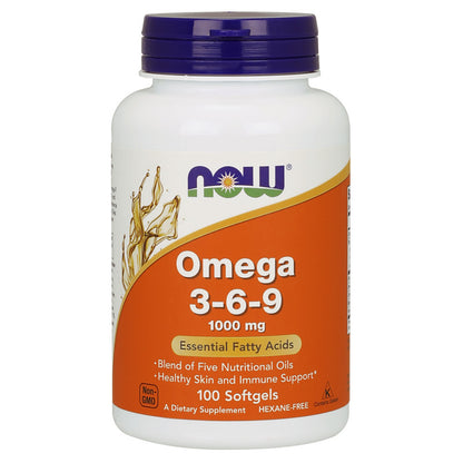 Omega 3-6-9 1,000mg 100sg by Now