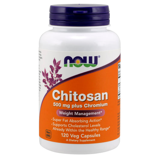 Chitosan 500mg plus Chromium 120VegCaps by Now