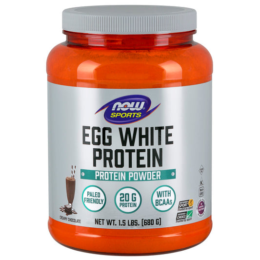 Egg White Protein Chocolate 1.5lb by Now