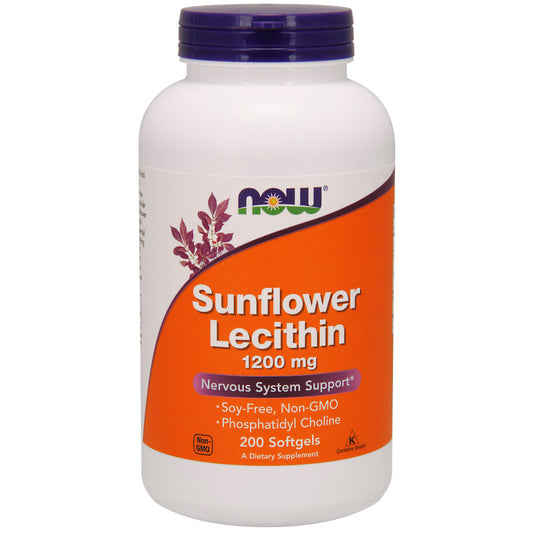 Sunflower Lecithin 1,200mg 200sg by Now