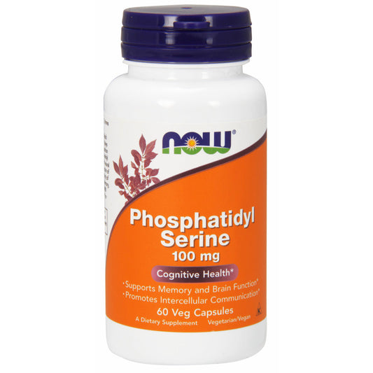 Phosphatidyl Serine 100mg 60VegCaps by Now