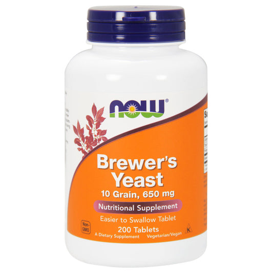Brewer's Yeast 650mg 200tabs by Now
