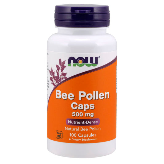 Bee Pollen 500mg 100caps by Now