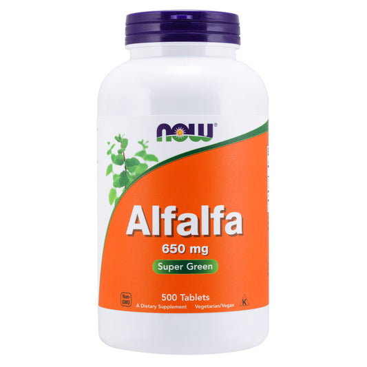 Alfalfa 650mg 500tabs by Now