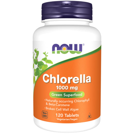 Chlorella 1,000mg 120tabs by Now