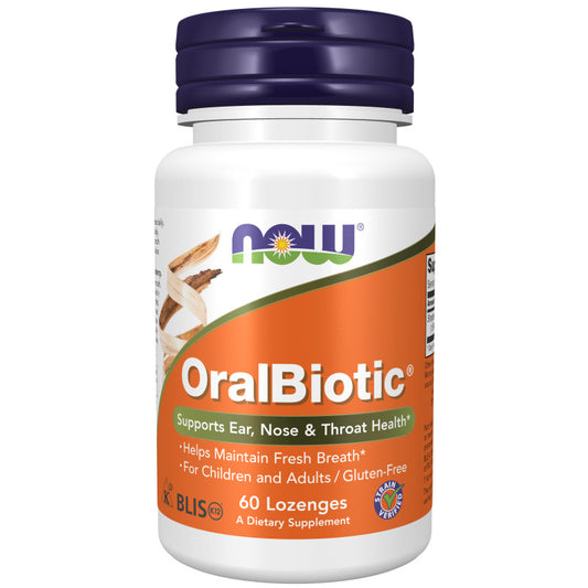 OralBiotic 60 Lozenges by Now
