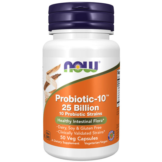 Probiotic-10 25 Billion 50VegCaps by Now