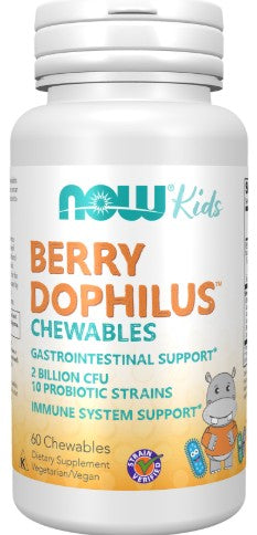 BerryDophilus 60 Chewables by Now