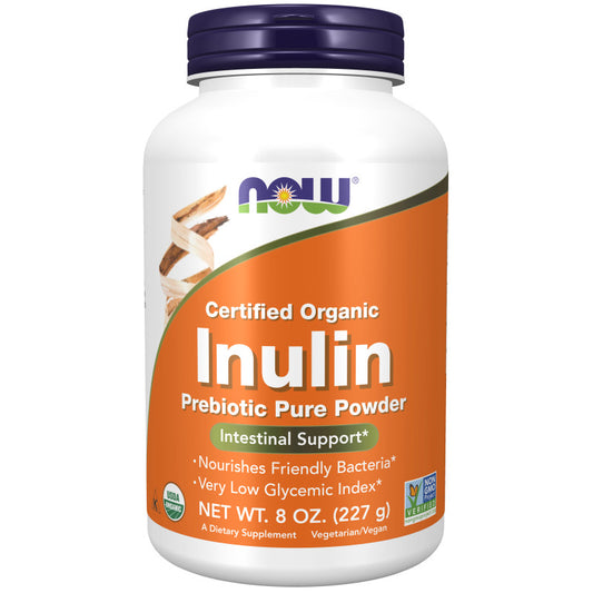 Inulin Prebiotic Powder 8oz by Now