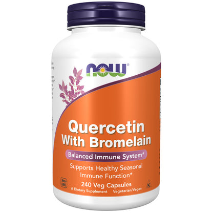 Quercetin with Bromelain 240VegCaps by Now