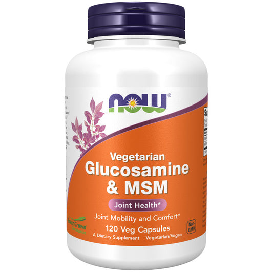 Glucosamine & MSM Vegetarian 120VegCaps by Now