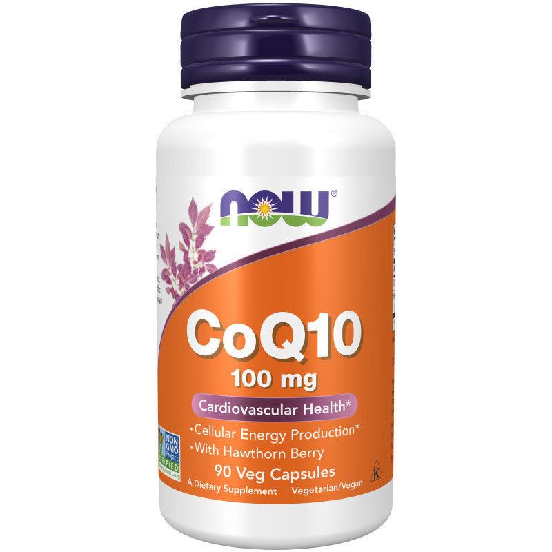 CoQ10 with Hawthorn Berry 100mg 90VegCaps by Now