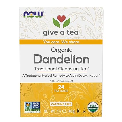 Dandelion Tea Organic by Now