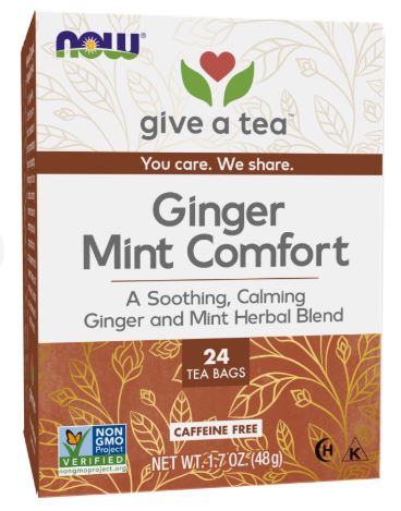 Ginger Mint Comfort Tea by Now