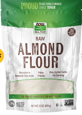 Almond Flour Raw 22oz by Now